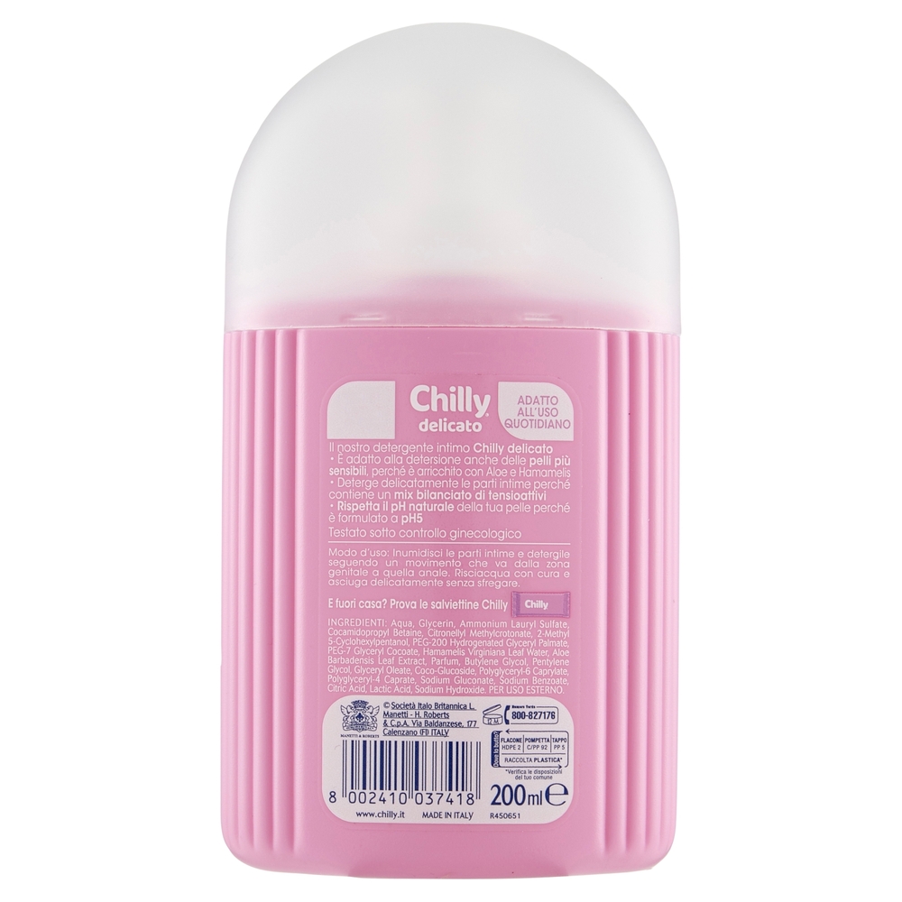 Chilly delicato Detergente Intimo 200 ml